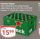 Original Angebote von Heineken bei GLOBUS Plauen für 15,99 €