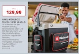Akku-Kühlbox Te-Col 18/27 Li-Solo bei Labertaler Fachmarkt im Prospekt "" für 129,99 €