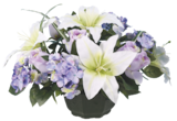 Coupe de lys et hortensias en promo chez Bazarland Pau à 21,99 €