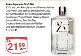Roku Japanese Craft Gin im Angebot bei GLOBUS in Neunkirchen Roku Japanese Craft Gin Angebote bei GLOBUS Neunkirchen für 21,99 €