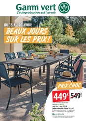 Bricolage en promo dans le catalogue Gamm vert à la page 1