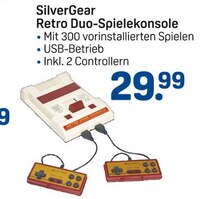 Spielekonsole von SilverGear im aktuellen Rossmann Prospekt für €29.99