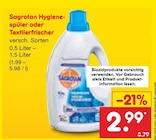 Hygiene-spüler im Angebot bei Netto Marken-Discount in Zwickau Hygiene-spüler Angebote von Sagrotan bei Netto Marken-Discount Zwickau für 2,99 €