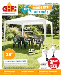 Offre Tonnelle dans le catalogue Gifi du moment à la page 1