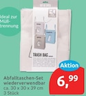 Abfalltaschen-Set für 6,99 € bei budni im Angebot Abfalltaschen-Set im aktuellen budni Prospekt