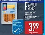 5 Panés de Poisson - Golden Seafood dans le catalogue Aldi