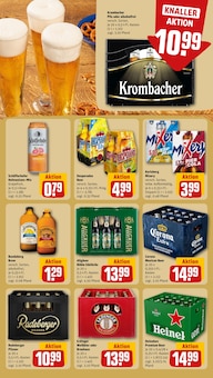 Krombacher im aktuellen REWE Prospekt (Völklingen) Krombacher im REWE Prospekt "Dein Markt" mit 34 Seiten (Völklingen)