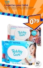 Promo Lingettes pour bébé à 0,79 € dans le catalogue Action à Crest