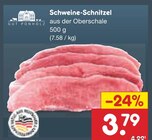 Schweine-Schnitzel bei Netto Marken-Discount im Henschtal Prospekt für 3,79 €