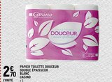 Promo Papier toilette douceur double épaisseur à 2,70 € dans le catalogue Spar à Les Sablettes