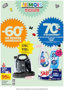 Prospectus Carrefour de la semaine "LE MOIS MONOPOLY" avec 2 pages, valide du 16/09/2025 au 29/09/2025 pour Grâces et alentours
