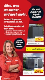 Mülltonnenbox Angebot im aktuellen toom Baumarkt Prospekt auf Seite 14