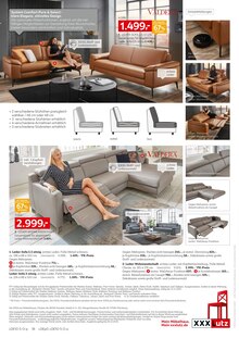 Couch im aktuellen XXXLutz Möbelhäuser Prospekt (Herne) Couch im XXXLutz Möbelhäuser Prospekt "Polster Spezial" mit 18 Seiten (Herne)