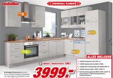 Großzügige Einbauküche StoneArt Angebote von Nobilia Küche bei Möbel AS Worms für 3.999,00 €