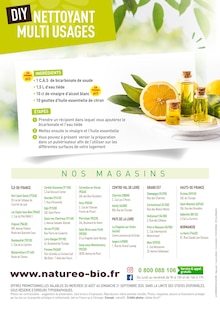 Promotion Lessive Liquide dans le prospectus NaturéO, valable du 20/08/2025 au 21/09/2025 Promo Lessive Liquide dans le catalogue NaturéO du moment à la page 24