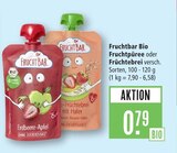 Aktuelles Bio Fruchtpüree Erdbeere-Apfel Angebot bei Marktkauf in Reutlingen ab 0,79 €