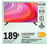 Tv led tl43fhdsw24b 43" (pouces) 108 cm - TUCSON en promo chez E.Leclerc Mérignac à 189,00 €