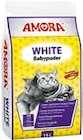 Katzenstreu „Amora White Babypuder“ von Amora für 1,79 € bei Hellweg im Angebot Katzenstreu „Amora White Babypuder“ von Amora im aktuellen Hellweg Prospekt