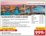 Aktuelles Nilkreuzfahrt & Kairo & Baden Angebot bei Netto Marken-Discount in Duisburg ab 999,00 €