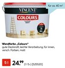Wandfarbe Colours im Angebot bei Hellweg in Wolfenbüttel Wandfarbe Colours Angebote von Vincent bei Hellweg Wolfenbüttel für 24,99 €