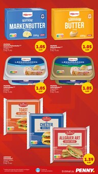 Butter im Penny Prospekt "Wer günstig will, muss Penny." mit 50 Seiten (Augsburg)