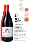 AOP madiran en tandem hve3 - DOMAINE DU MOULIÉ HVE3 en promo chez Intermarché Super AOP madiran en tandem hve3 - DOMAINE DU MOULIÉ HVE3 dans le catalogue Intermarché Super