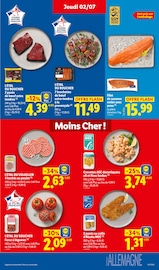 Poisson en promo dans le catalogue Lidl à la page 7