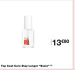 Top Coat Care Stay Longer - Essie à 13,90 € dans le catalogue Monoprix