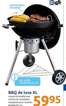BBQ de luxe XL - Action à Montrouge BBQ de luxe XL en promo chez Action Montrouge à 59,95 €