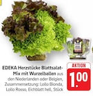 Herzstücke Blattsalat-Mix mit Wurzelballen bei E center im Filderstadt Prospekt für 1,00 €