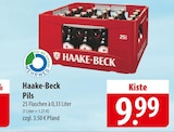 Haake-Beck Pils bei famila Nordost im Weyhe Prospekt für 9,99 €