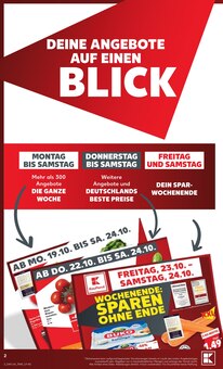 Kaufland Prospekt der KW 42 "Hier bin ich richtig" Aktueller Kaufland Prospekt "Hier bin ich richtig" Seite 2 von 84 Seiten