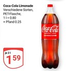 Coca-Cola Limonade im Angebot bei GLOBUS in Lahnstein Coca-Cola Limonade Angebote von Coca-Cola bei GLOBUS Lahnstein für 1,59 €