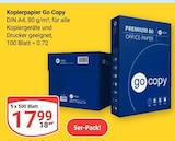 Kopierpapier Angebote von Go Copy bei GLOBUS Oberhausen für 17,99 €