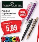 Poly Ball Kugelschreiber Angebote von Faber-Castell bei Kaufhaus Stolz Kiel für 5,99 €