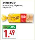 GOLDEN TOAST im Angebot bei Marktkauf in Witten GOLDEN TOAST Angebote bei Marktkauf Witten für 1,49 €