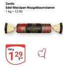 Edel-Marzipan-Nougatbaumstamm im Angebot bei GLOBUS in Altenburg Edel-Marzipan-Nougatbaumstamm Angebote von Zentis bei GLOBUS Altenburg für 1,29 €