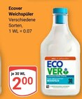 Weichspüler im Angebot bei GLOBUS in Wetzlar Weichspüler Angebote von Ecover bei GLOBUS Wetzlar für 2,00 €