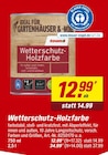 Wetterschutz-Holzfarbe von toom für 12,99 € bei toom Baumarkt im Angebot Wetterschutz-Holzfarbe von toom im aktuellen toom Baumarkt Prospekt