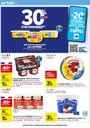 Prix et réduction Glace dans le prospectus Carrefour en cours Offre Glace dans le catalogue Carrefour du moment à la page 30