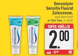 Sensitiv Fluorid Zahncreme im EDEKA Prospekt Sensitiv Fluorid Zahncreme von Sensodyne im aktuellen EDEKA Prospekt für 2,00 €