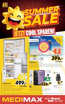Aktueller MEDIMAX Prospekt für Altdöbern und Ungebung, Seiten zum blättern MEDIMAX Prospekt SUMMER SALE mit Seiten in Altdöbern und Umgebung