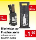 Zimmermann Hochheim - Bierholster oder Flaschentasche Bierholster oder Flaschentasche Angebot bei Zimmermann Hochheim im Prospekt Mehr als Du denkst!