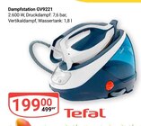 Dampstation GV9221 Angebote von Tefal bei GLOBUS Bruchsal für 199,00 €