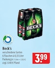 Beck's Angebote bei famila Nordost Falkensee für 3,99 €