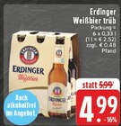 Aktuelle Erdinger Angebote bei EDEKA in Essen Aktuelles Weißbier trüb Angebot bei EDEKA in Essen ab 4,99 €