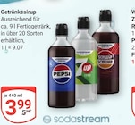Getränkesirup im Angebot bei GLOBUS in Kelkheim Getränkesirup Angebote von sodastream bei GLOBUS Kelkheim für 3,99 €