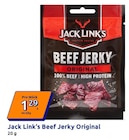 Beef Jerky Original im Action Prospekt Beef Jerky Original von Jack Link's im aktuellen Action Prospekt für 1,29 €