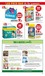Prix et réduction Croquettes chien adulte dans le prospectus Super U en cours Offre Croquettes chien adulte dans le catalogue Super U du moment à la page 25