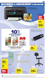 Promos Cartouche Imprimante dans le catalogue "La rentrée de tous les records" de Carrefour Market à la page 9